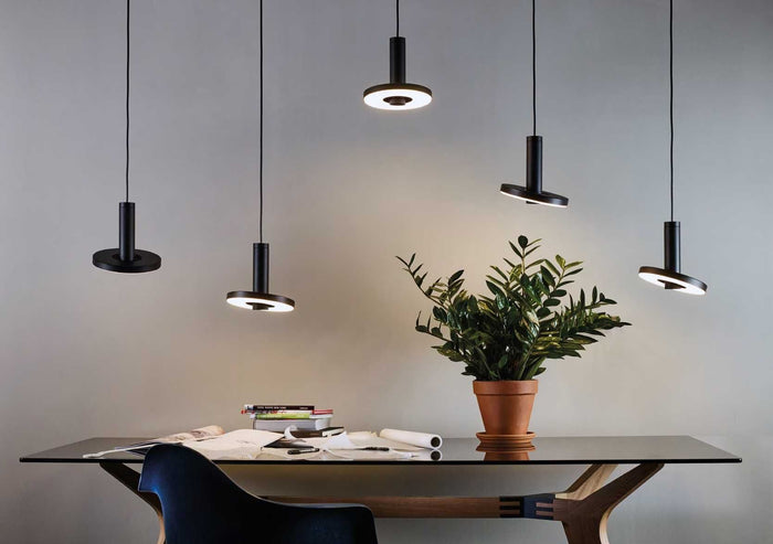 Beads hanglamp LED Ø21.5 box 108 zwart