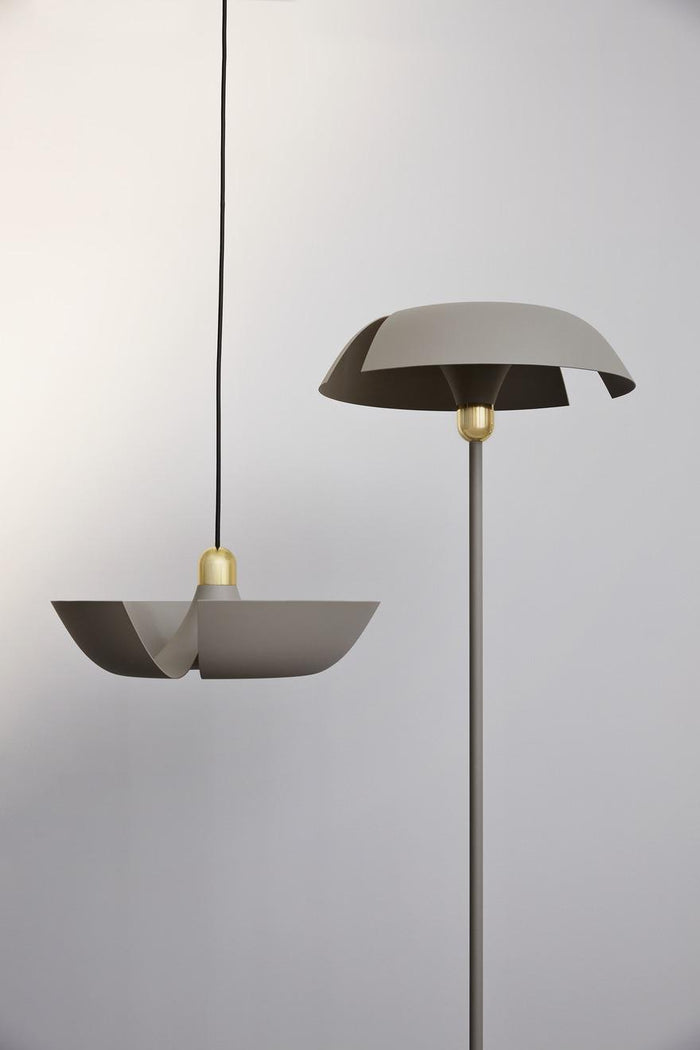 Cycnus hanglamp Ø30 taupe|goud