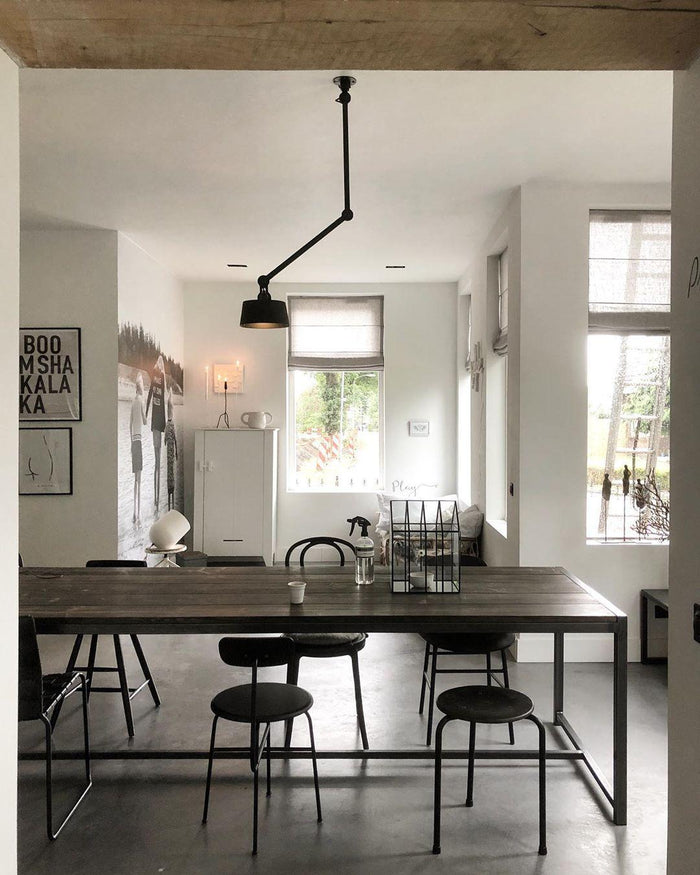 Bolt Upperfit 2 Arm plafondlamp Ø22 install Ash Grey