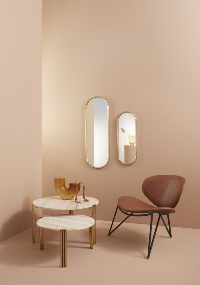 Tribus salontafel Ø80 zwart