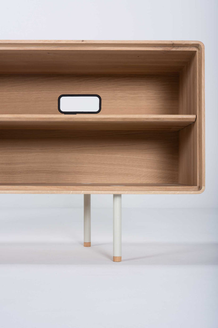 Fina dressoir tv-meubel 150x45 Nero 4023 whitewash