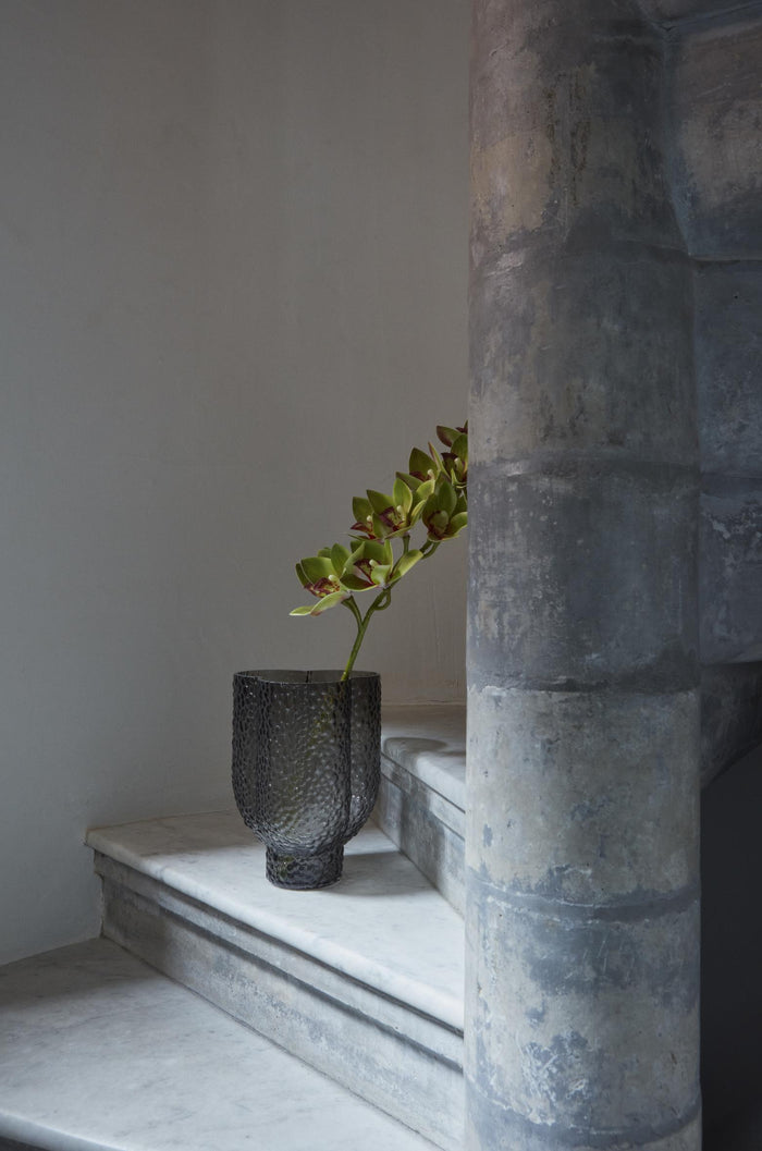 Arura trio vaas large amber