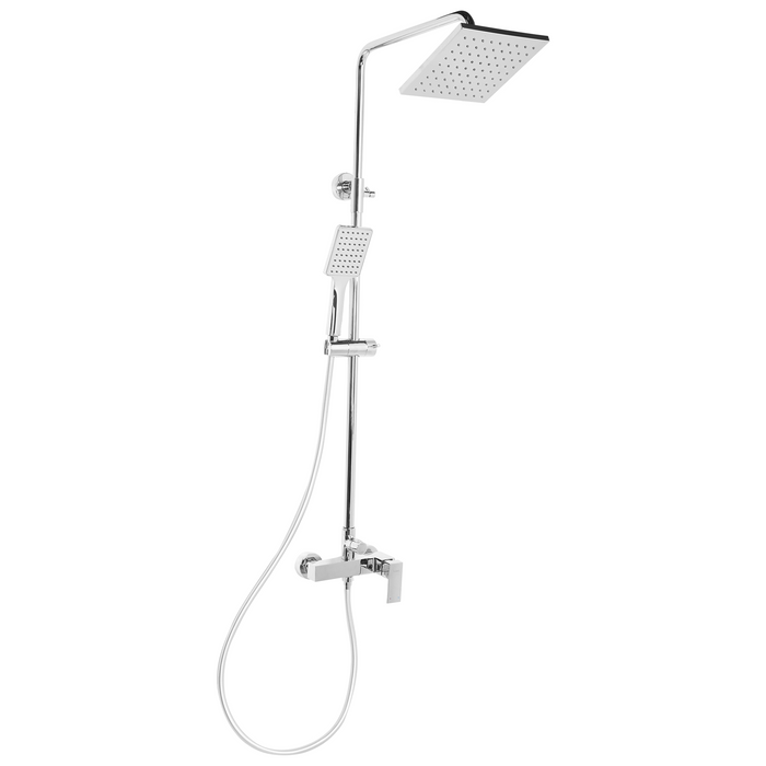 Beliani-CATAGENA-Douchemengkraan set met regendouche-Zilver-Messing