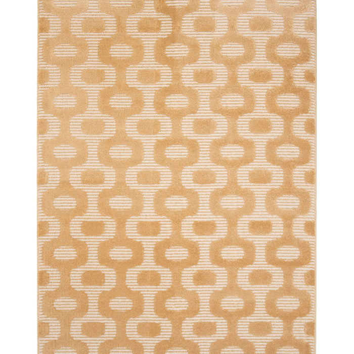 Amiah Modern vloerkleed - Forme Modulo abrikoos - 200x290 cm