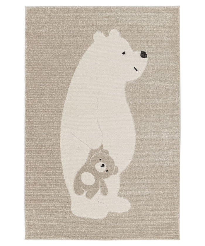 Amiah Vloerkleed babykamer - Softpaw Cuddles beige - 120x170 cm