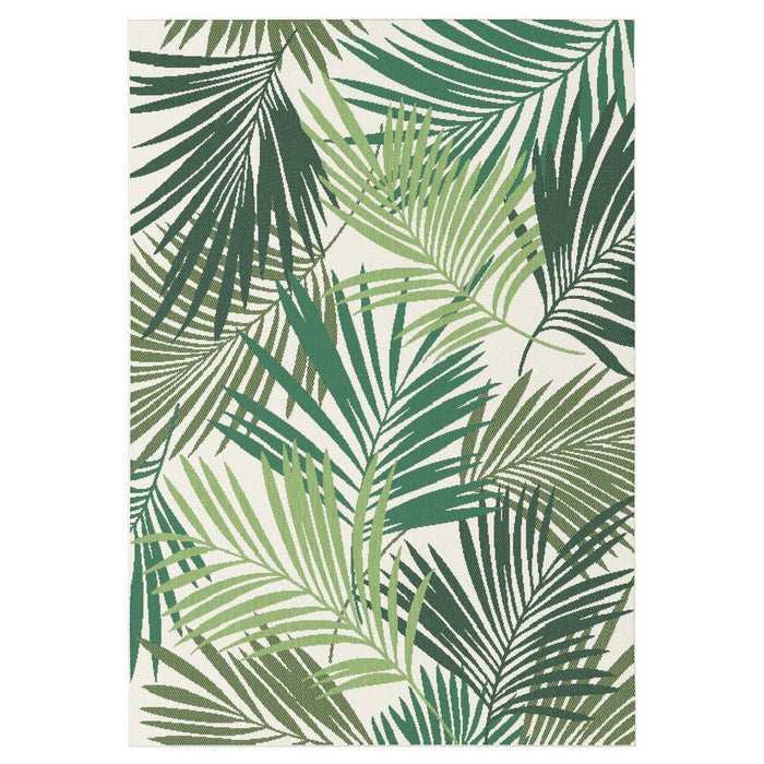 Boho&me Buitenkleed palmbladeren - Verdant Palm groen - 200x290 cm