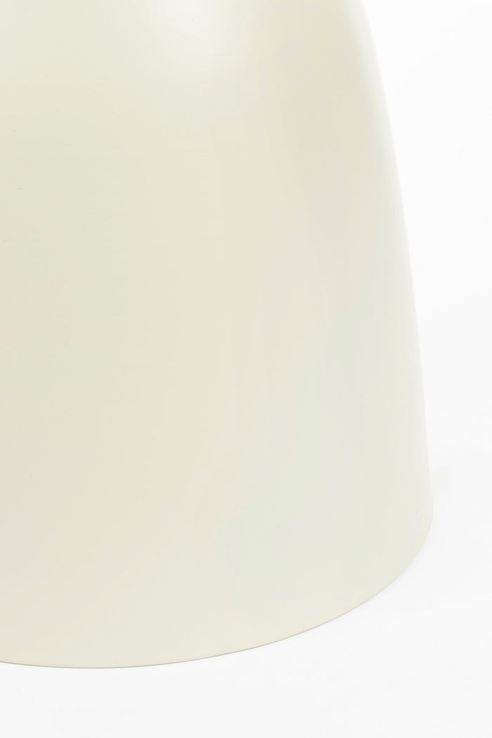 Mica Decorations Elliot Bijzettafel - H45 x Ø32 cm - IJzer - Off-white