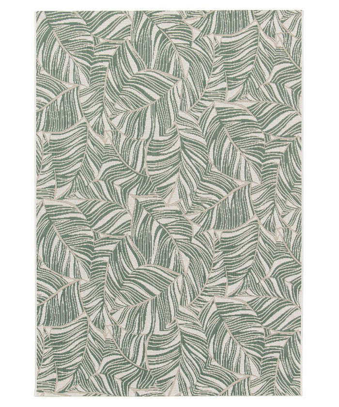 Boho&me Buitenkleed palmbladeren - Verdance Canopy groen - 160x230 cm