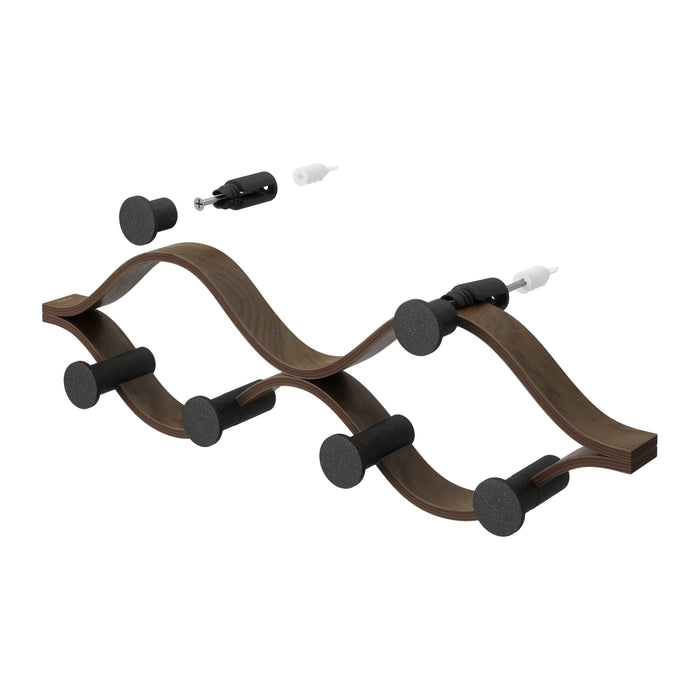 Umbra Montage Hook Wandkapstok - Zwart/Walnoot