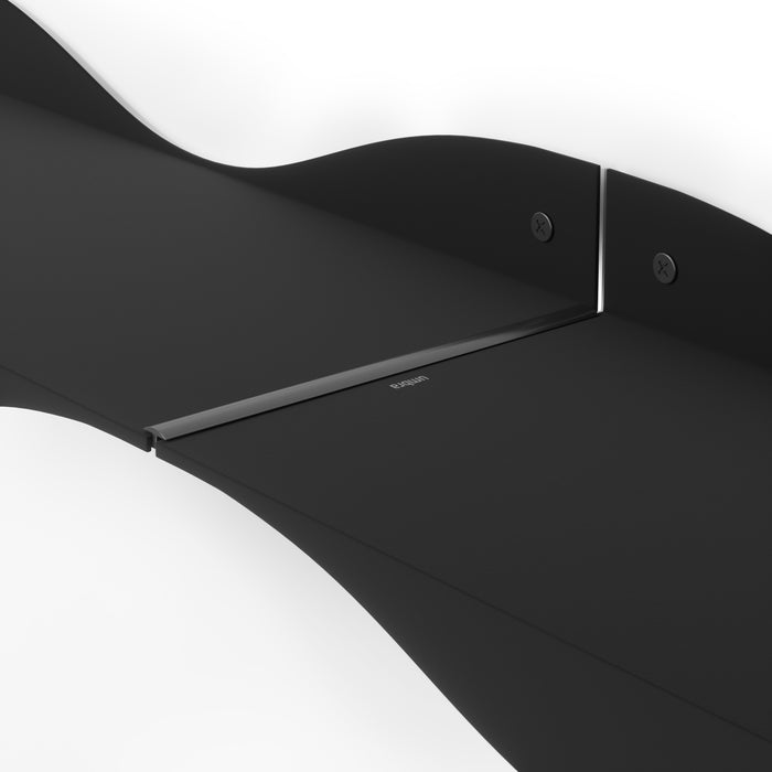 Umbra Surf Wandplank - Set van 2 - Zwart