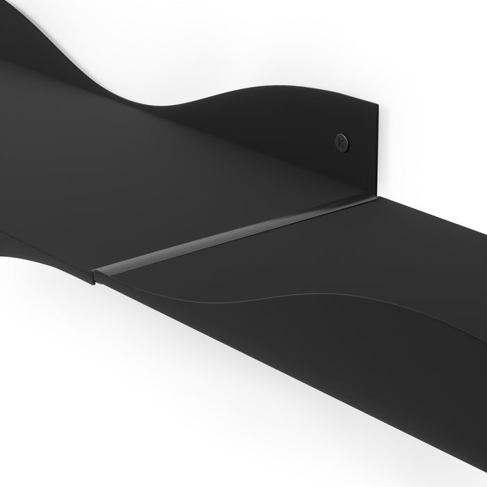 Umbra Surf Wandplank - Set van 2 - Zwart