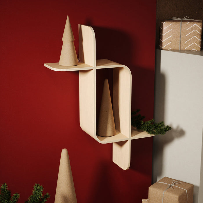 Umbra Montage Wandplank - Naturel