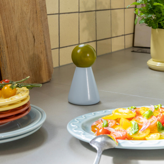 &k Amsterdam Halma Peper- of Zoutmolen S - Blauw