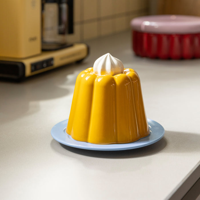 &k amsterdam Pudding Stolp - Geel