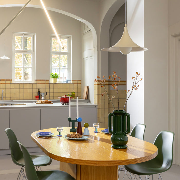 &k amsterdam Cantine Glas 2 st. - Blauw