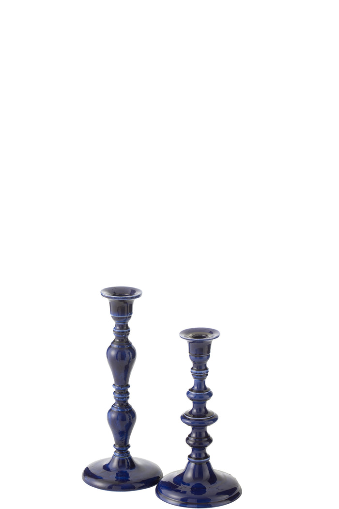 J-Line kaarshouder Pag - aluminium - blauw