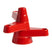 &k amsterdam Brute Kandelaar - Rood