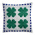 &k amsterdam Patch Sierkussen 50 x 50 cm - Clover
