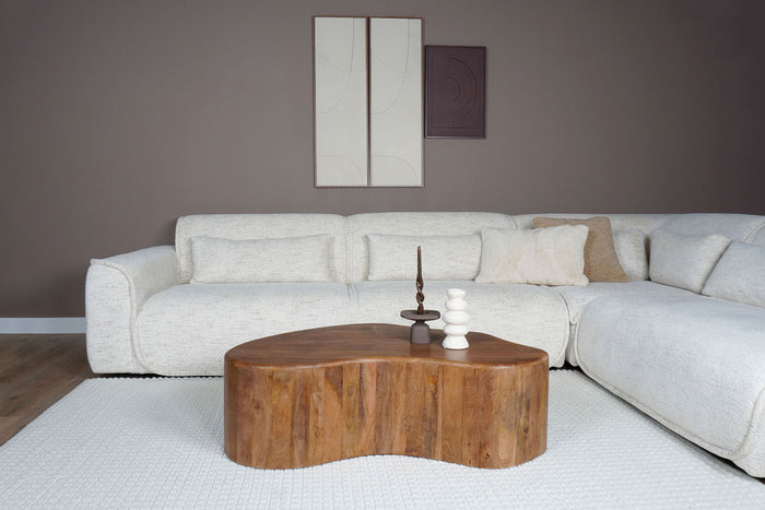 Veer Carpets - Vloerkleed Nicole Creme - 240 x 340 cm