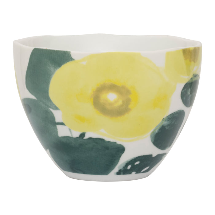 Urban Nature Culture Good Morning Cappuccino / Theekop - Floral Art Limelight - 4 st.