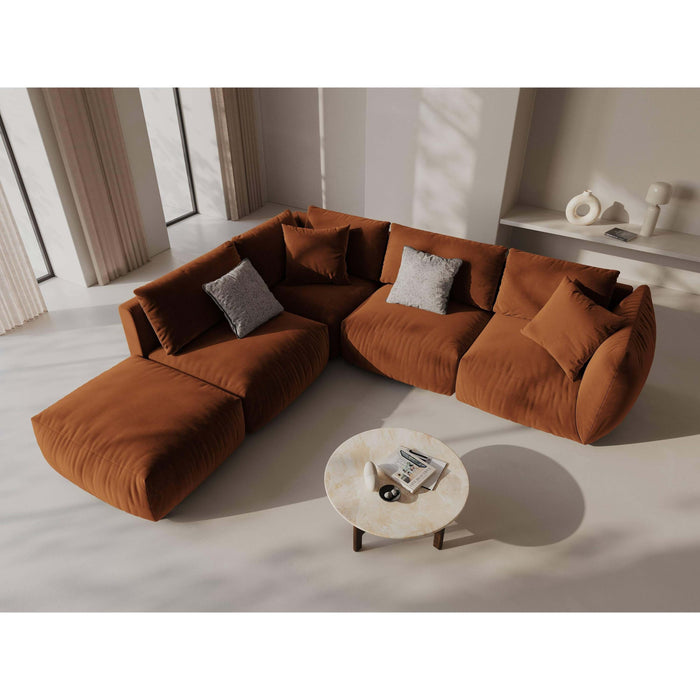 Micadoni Hoekbank Christ 4-zits links velvet