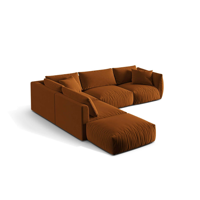 Micadoni Hoekbank Christ 4-zits links velvet