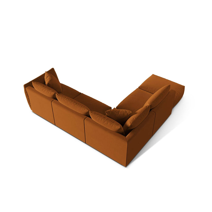 Micadoni Hoekbank Christ 4-zits links velvet