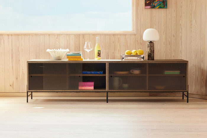 Hifive 100 dressoir H52 licht eiken glas