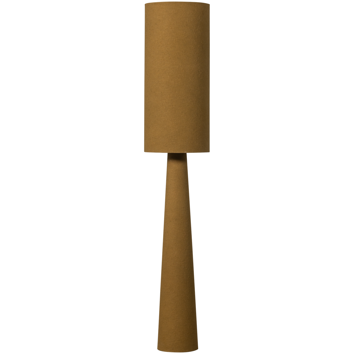 WOOOD Loft Vloerlamp XL - Metaal|Bouclé - Tapenade 187xØ35 cm