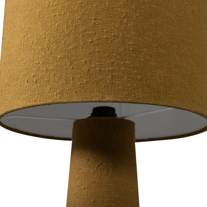 WOOOD Loft Vloerlamp XL - Metaal|Bouclé - Tapenade 187xØ35 cm