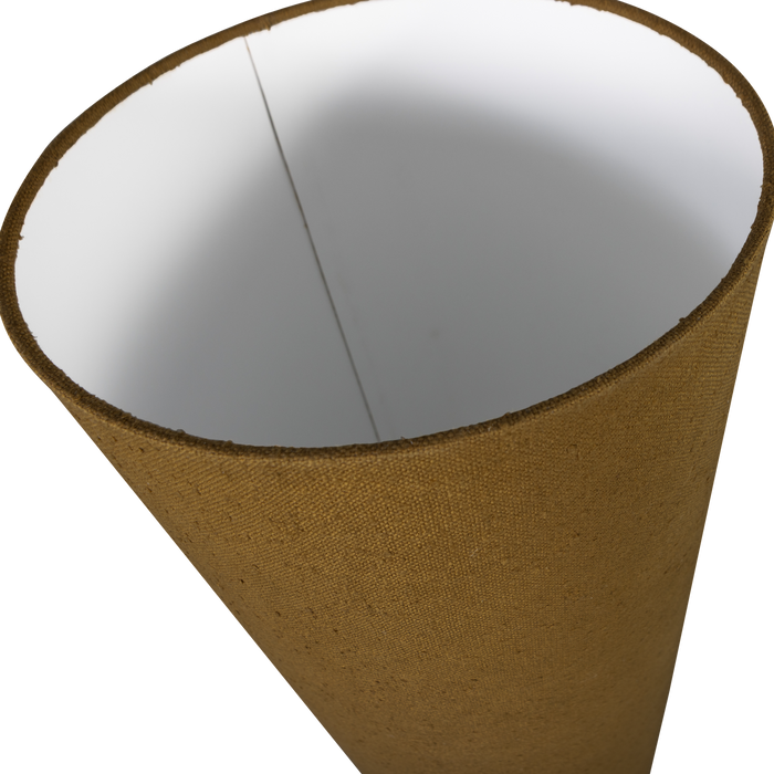 WOOOD Loft Vloerlamp XL - Metaal|Bouclé - Tapenade 187xØ35 cm