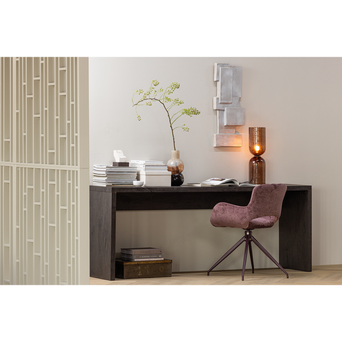 WOOOD Maan Sidetable - MDF - Donkerbruin - 76x200x45