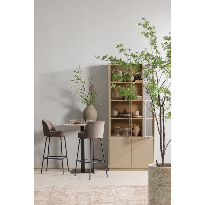 WOOOD Lovi Vloerkleed - Wol - Taupe 170x240 cm