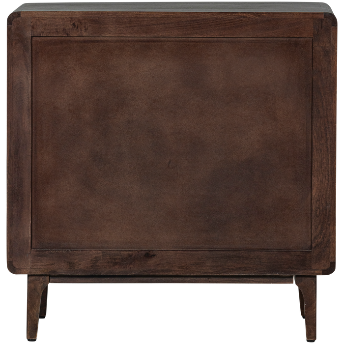 WOOOD Liya Ladekast - Mango Hout - Donkerbruin - 90x90x50