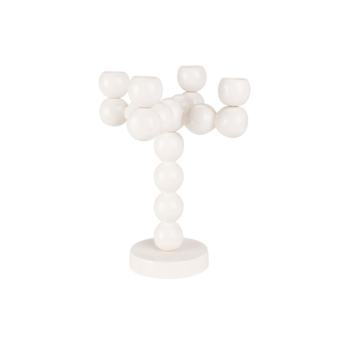 Zuiver Bubbles Four Kandelaar Shiny Beige