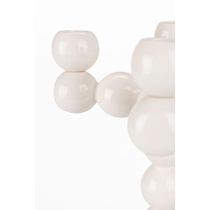 Zuiver Bubbles Four Kandelaar Shiny Beige