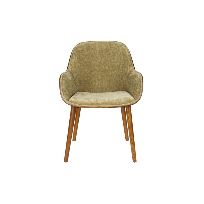 Dutchbone Taylor Eetkamerstoel Groen