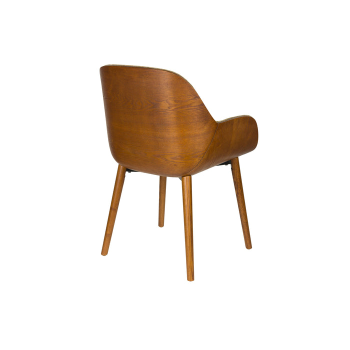 Dutchbone Taylor Eetkamerstoel Groen