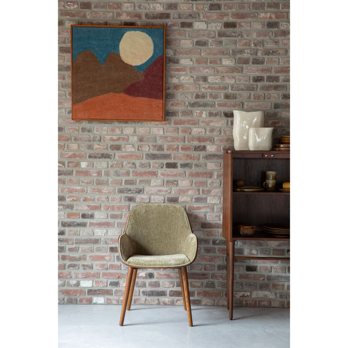 Dutchbone Taylor Eetkamerstoel Groen