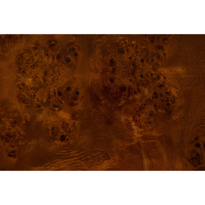 Dutchbone Quinn Bijzettafel Rond 46 cm Walnoot kleur - Bruin