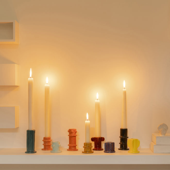 SERAX - Marie Michielssen - Glazed Molly Kandelaar 03 - Set van 3