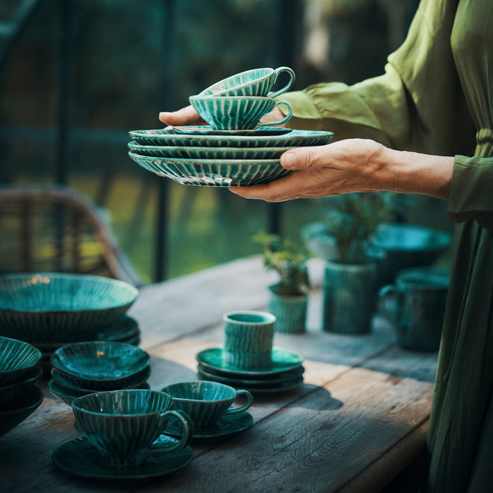 SERAX - Pascal Naessens - Verde Lanza Bord Ø 27 cm - 2 st. - Groen