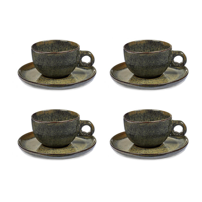 SERAX - Sergio Herman - Surface Cappuccino Kop & Schotel 4 st.