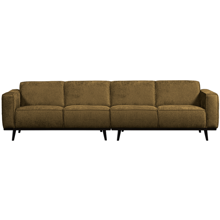WOOOD Statement 4-Zits Bank - Polyester - Brass - 77x280x93