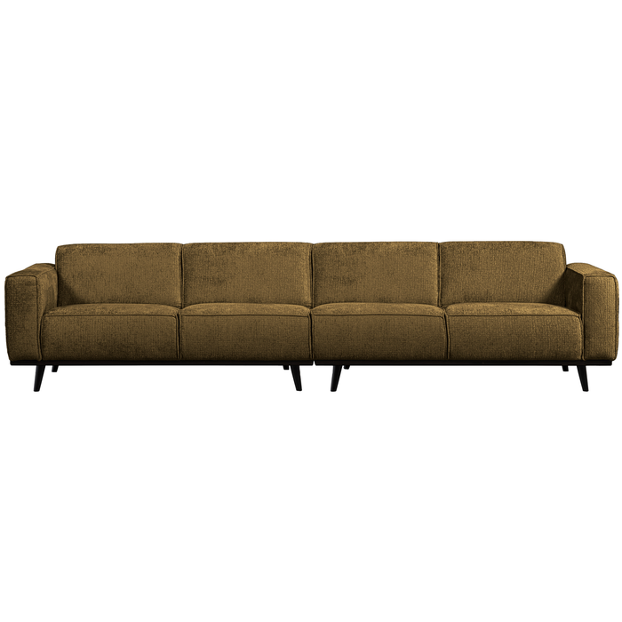 WOOOD Statement 4-Zits Bank XL - Polyester - Brass - 77x372x93