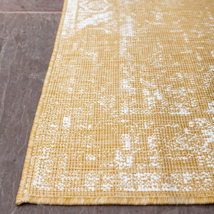 Buitenkleed sage - Geel|Okergeel - dubbelzijdig - EVA Interior