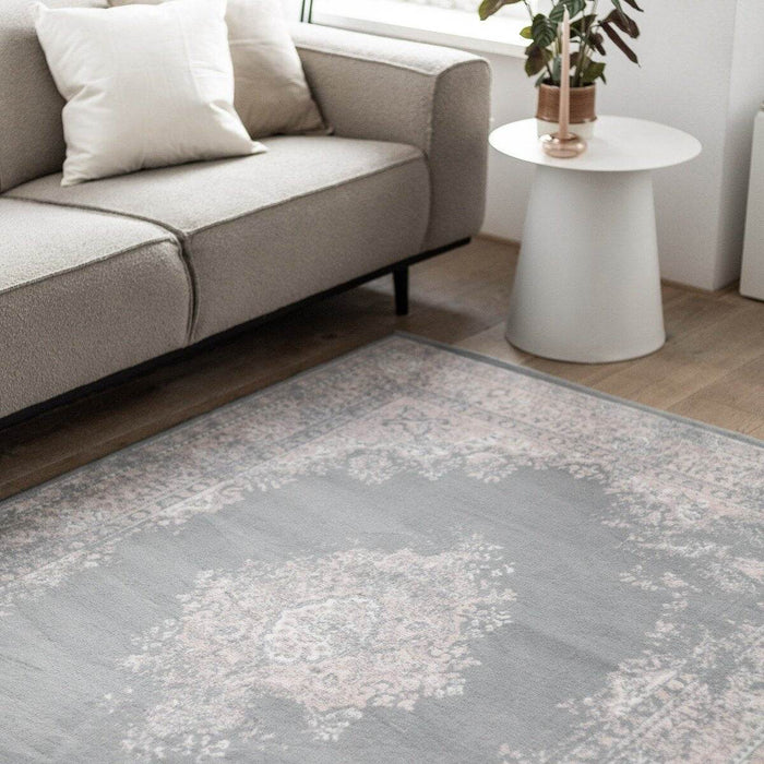 Interieur05 Vintage Vloerkleed Keshan Grijs - 240 x 330 cm
