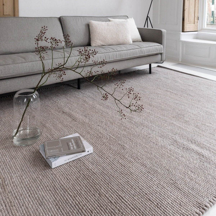 Interieur05 Wollen Vloerkleed Grijs|Beige Vik - 160 x 230 cm