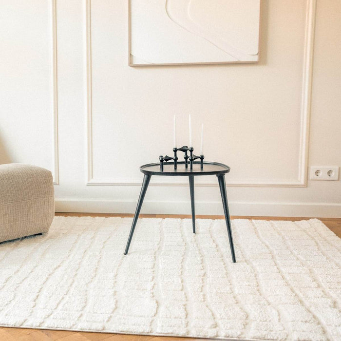 Interieur05 Scandinavisch vloerkleed Malin creme|wit - 160 x 235 cm