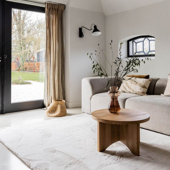 Interieur05 Zacht Hoogpolig Vloerkleed Lux Creme - 240 x 330 cm